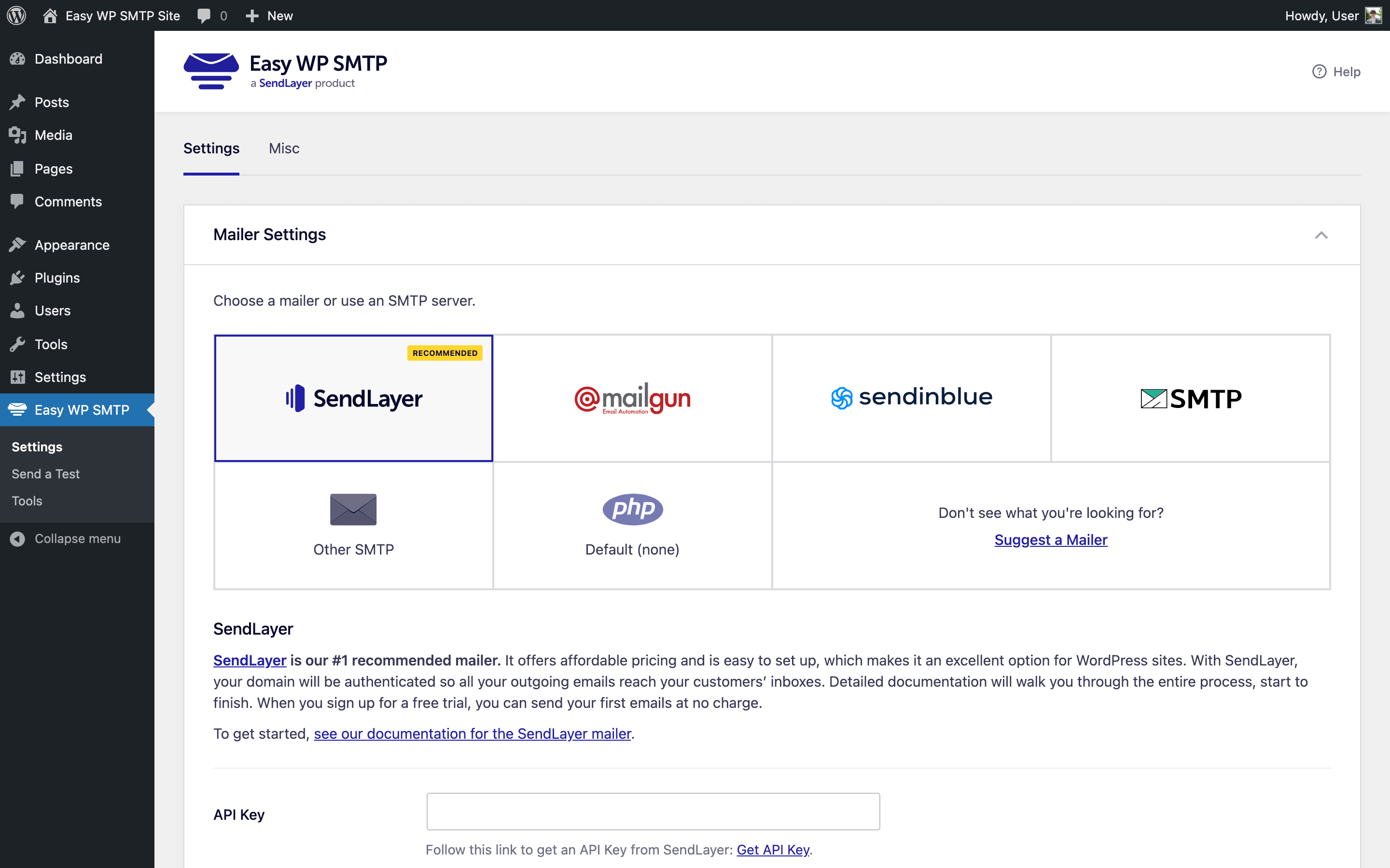 Easy WP SMTP (by SendLayer) review