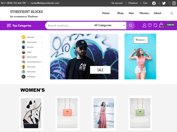 Storefront Blocks | Giao diện WordPress | WordPress.org tiếng Việt