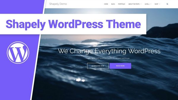 Shapely WordPress Theme Review - Responsive, One Page WordPress Theme