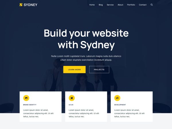 Sydney | WordPress Theme | WordPress.org
