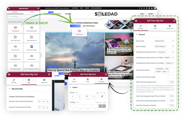 Soledad Theme Landing Page