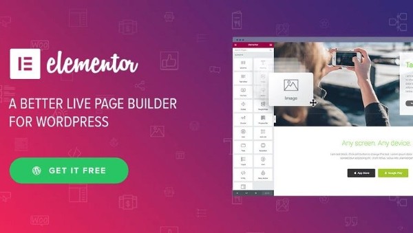 Các tính năng miễn phí của Elementor