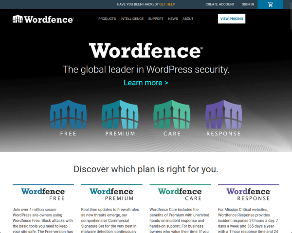 Wordfence là một trong những plugin bảo mật toàn diện