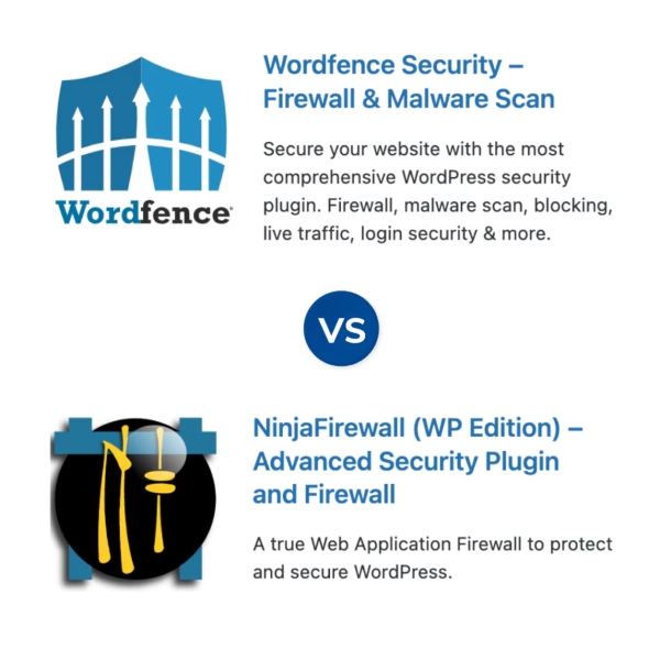 Đánh giá và phản hồi của người dùng về NinjaFirewall vs Wordfence