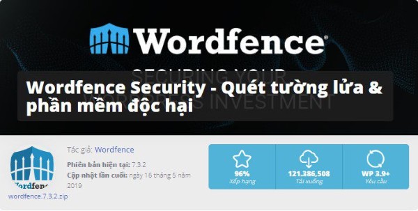 Wordfence Plugin bảo mật toàn diện cho website WordPress