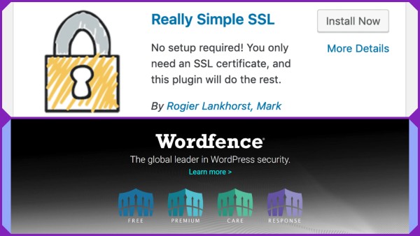 Ưu - nhược điểm của Really Simple Security vs Wordfence