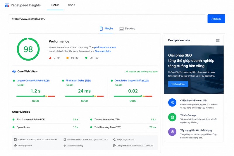 Tối ưu Core Web Vitals trong technical SEO giúp website đạt chuẩn Google Tối ưu Core Web Vitals trong technical SEO giúp website đạt chuẩn Google