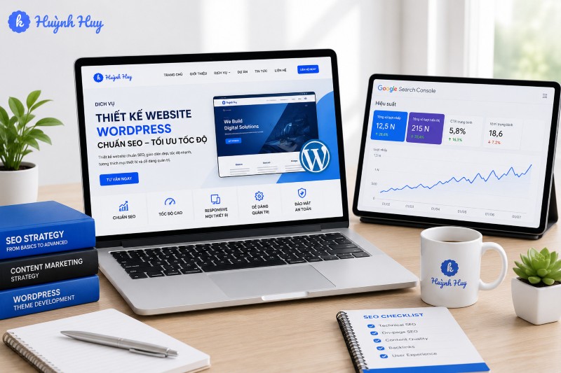 Dịch vụ thiết kế website WordPress chuẩn SEO tại Lê Huỳnh Huy Dịch vụ thiết kế website WordPress chuẩn SEO tại Lê Huỳnh Huy